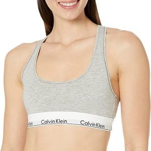 NWT Calvin Klein Modern Cotton Sports Bra